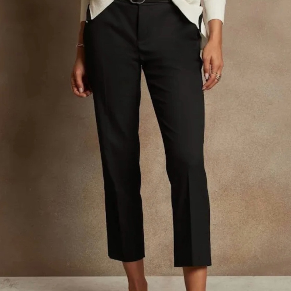 Banana Republic Avery Pants in Black Size 10P